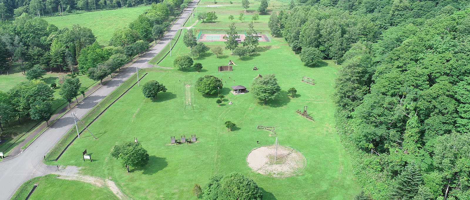 羊蹄山自然公園とキャンプ場